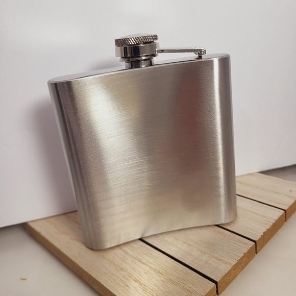 Liquor Pocket Hip Flask Stainless Steel Whiskey Screw Cap Flagon Bar Accessories - Picture 3 of 4